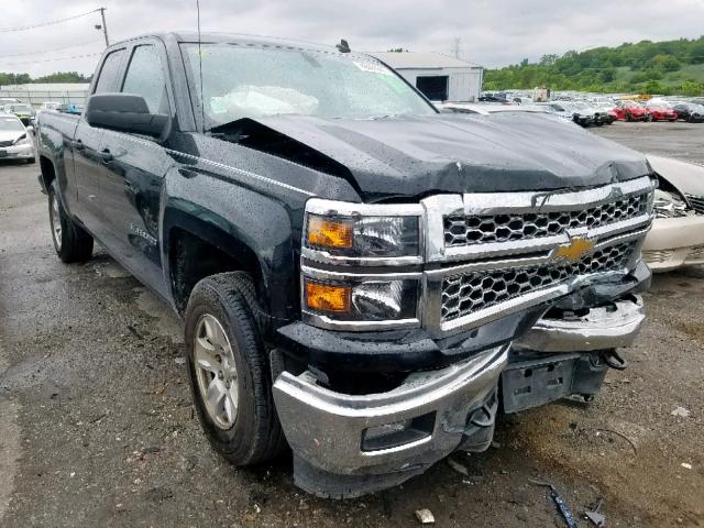 1GCVKREH1EZ332907 - 2014 CHEVROLET SILVERADO BLACK photo 1