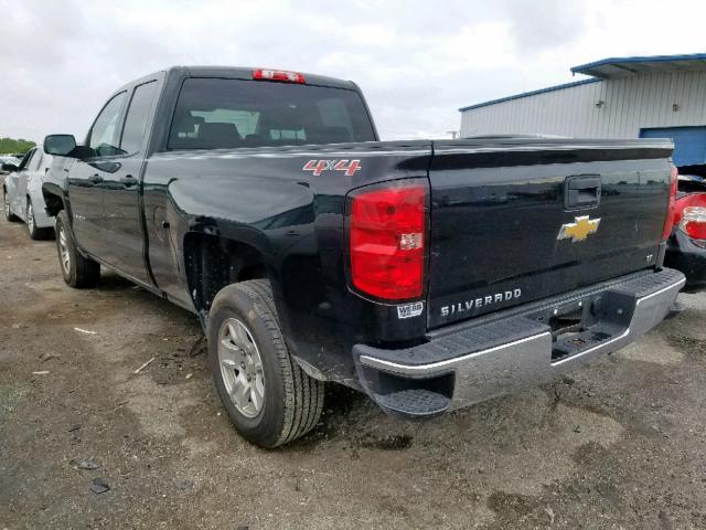 1GCVKREH1EZ332907 - 2014 CHEVROLET SILVERADO BLACK photo 3