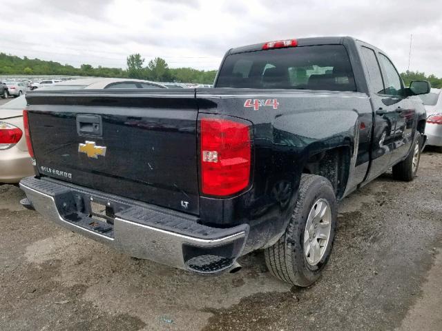 1GCVKREH1EZ332907 - 2014 CHEVROLET SILVERADO BLACK photo 4