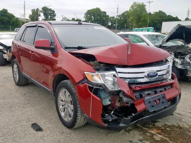 2FMDK48C79BA95407 - 2009 FORD EDGE SEL RED photo 1