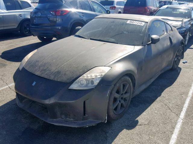 JN1AZ34D24T166035 - 2004 NISSAN 350Z COUPE BLACK photo 2