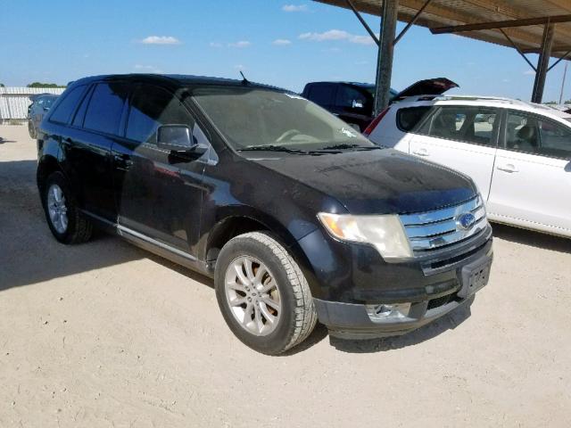 2FMDK38C97BA81659 - 2007 FORD EDGE SEL BLACK photo 1