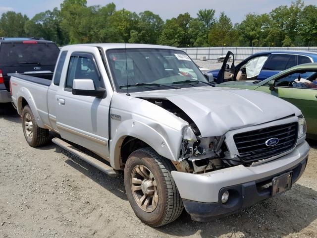 1FTYR44E78PA61998 - 2008 FORD RANGER SUP SILVER photo 1