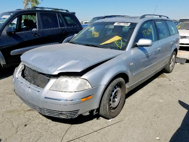 WVWWH63B21E263551 - 2001 VOLKSWAGEN PASSAT GLX 银色 照片 2