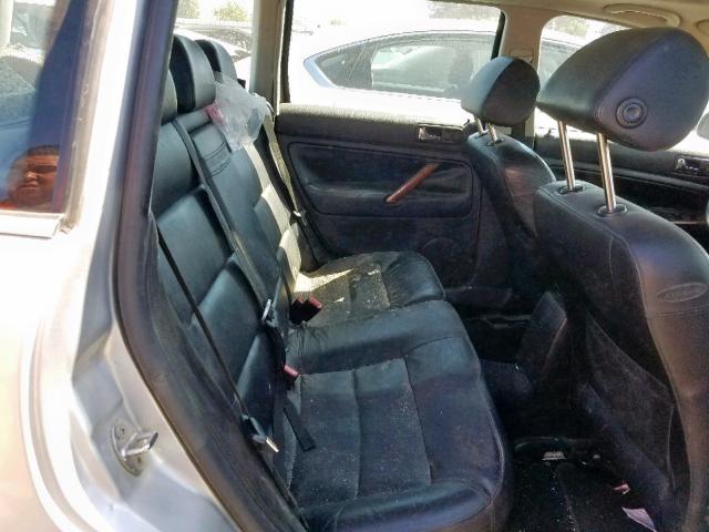 WVWWH63B21E263551 - 2001 VOLKSWAGEN PASSAT GLX 银色 照片 6