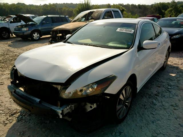 1HGCS1B8XAA001248 - 2010 HONDA ACCORD EXL WHITE photo 2