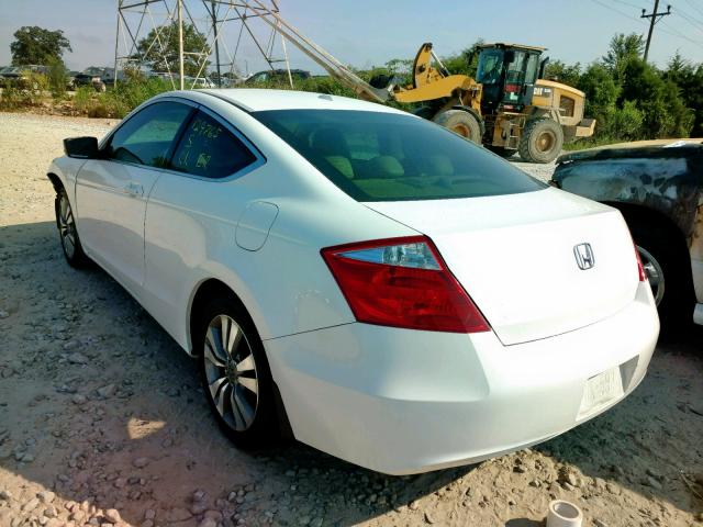 1HGCS1B8XAA001248 - 2010 HONDA ACCORD EXL WHITE photo 3