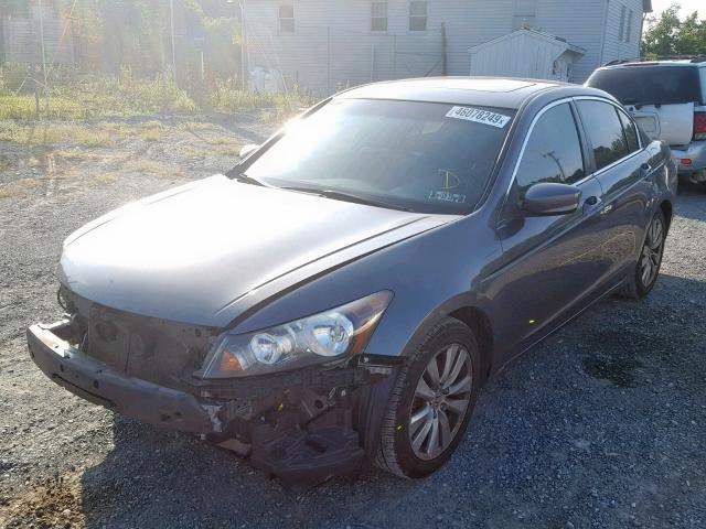 1HGCP2F86CA153709 - 2012 HONDA ACCORD EXL GRAY photo 2