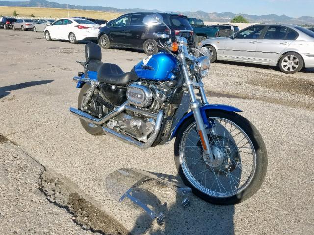 1HD1CGP142K117833 - 2002 HARLEY-DAVIDSON XL1200 C BLUE photo 1