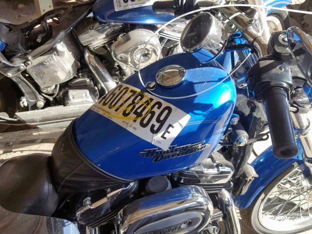 1HD1CGP142K117833 - 2002 HARLEY-DAVIDSON XL1200 C BLUE photo 5