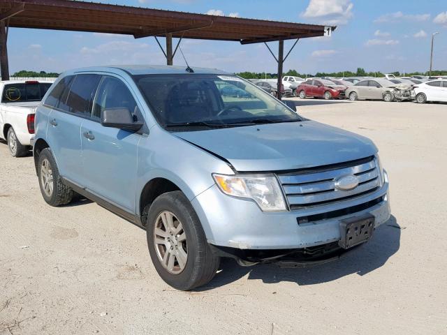 2FMDK36C78BA78988 - 2008 FORD EDGE SE BLUE photo 1