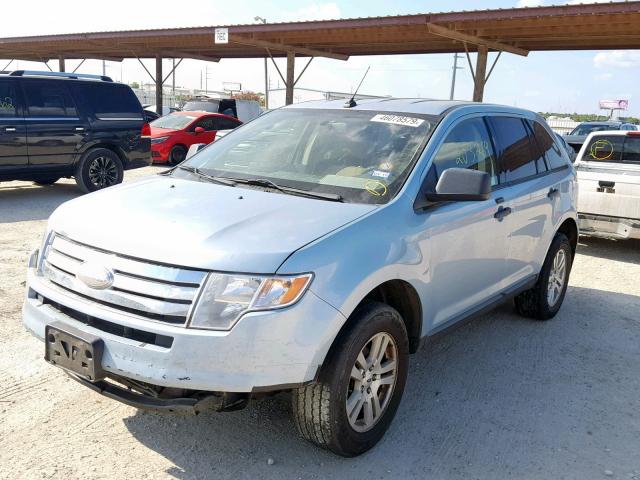 2FMDK36C78BA78988 - 2008 FORD EDGE SE BLUE photo 2