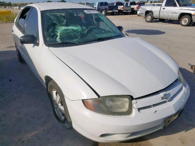 1G1JF52F337125970 - 2003 CHEVROLET CAVALIER L WHITE photo 1