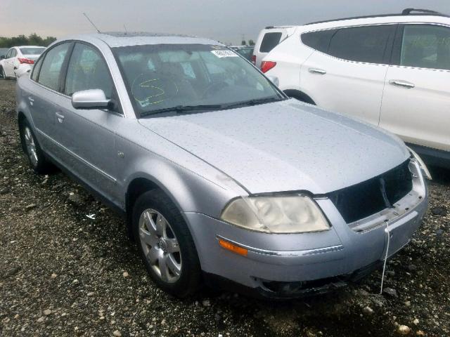 WVWTH63B53P452172 - 2003 VOLKSWAGEN PASSAT GLX SILVER photo 1