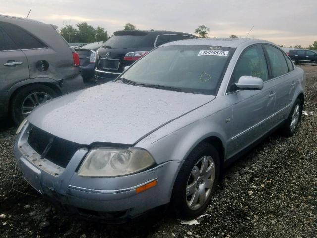 WVWTH63B53P452172 - 2003 VOLKSWAGEN PASSAT GLX SILVER photo 2