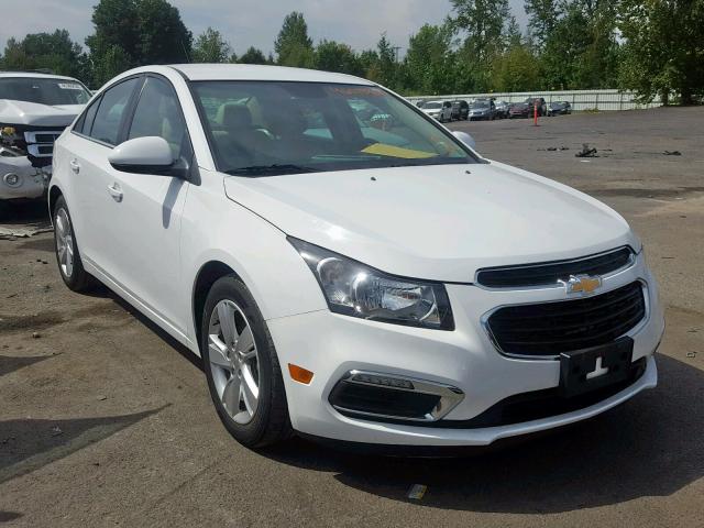 1G1P75SZ0F7176557 - 2015 CHEVROLET CRUZE WHITE photo 1