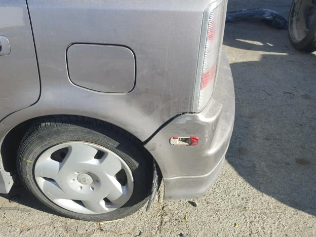 JTLKT334650177079 - 2005 TOYOTA SCION XB SILVER photo 9