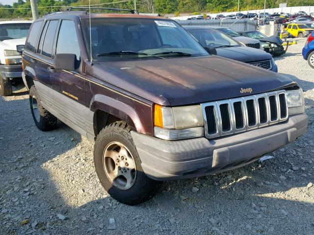 1J4GZ58S7VC590589 - 1997 JEEP GRAND CHER MAROON photo 1