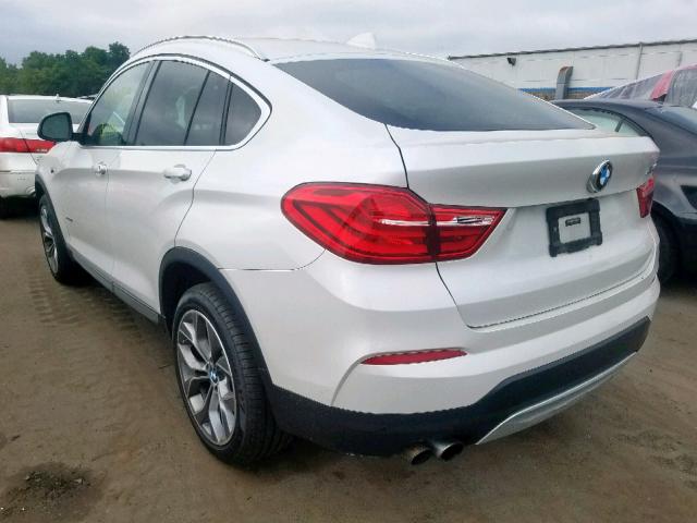 5UXXW3C57F0F88625 - 2015 BMW X4 XDRIVE2 WHITE photo 3