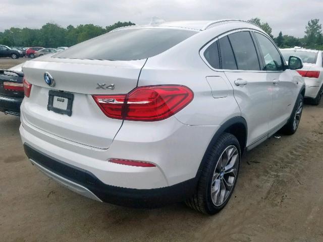 5UXXW3C57F0F88625 - 2015 BMW X4 XDRIVE2 WHITE photo 4