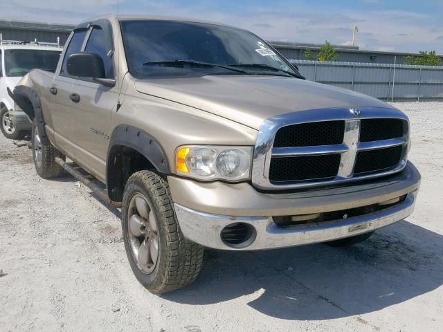 1D7HU18DX4S674578 - 2004 DODGE RAM 1500 S GOLD photo 1