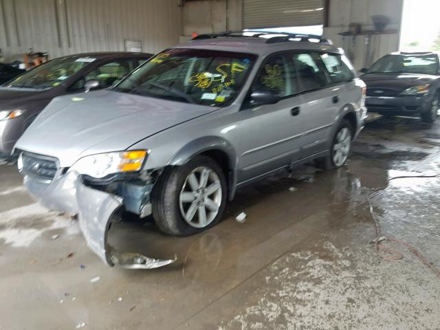 4S4BP61C077324837 - 2007 SUBARU LEGACY OUT GRAY photo 2