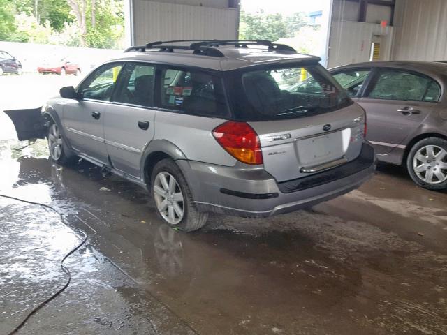 4S4BP61C077324837 - 2007 SUBARU LEGACY OUT GRAY photo 3