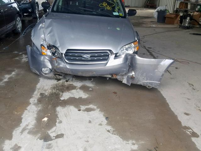 4S4BP61C077324837 - 2007 SUBARU LEGACY OUT GRAY photo 9