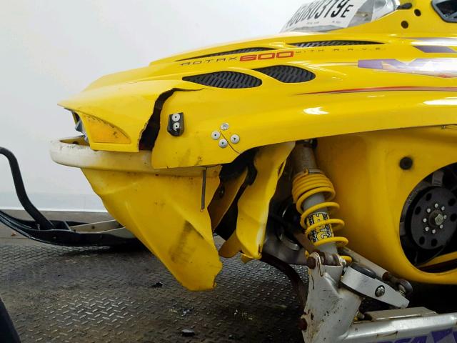 133703631 - 1999 SKI DOO MXZ 600 YELLOW photo 13