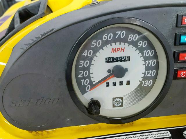 133703631 - 1999 SKI DOO MXZ 600 YELLOW photo 7