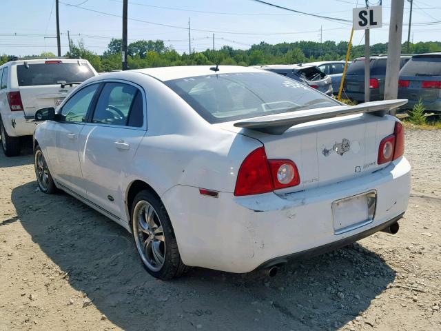 1G1ZF57599F193854 - 2009 CHEVROLET MALIBU HYB WHITE photo 3