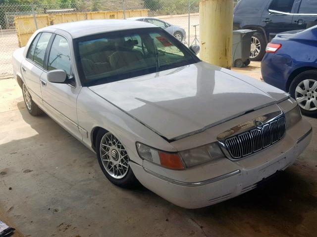 2MEFM74W3YX712147 - 2000 MERCURY GRAND MARQ WHITE photo 1