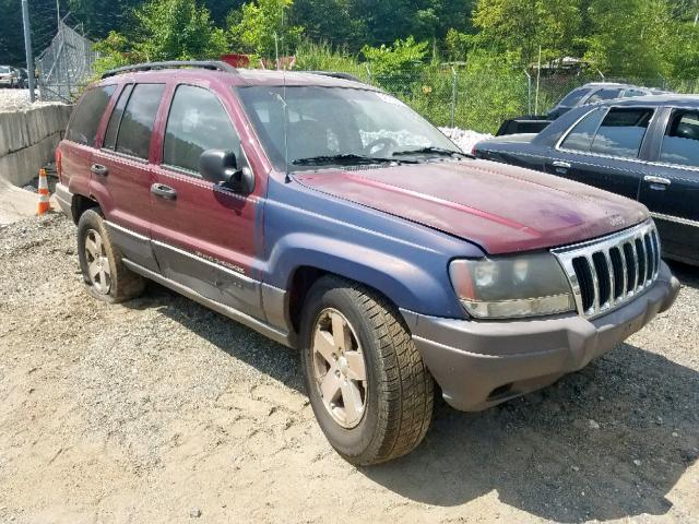 1J4GW48S53C576495 - 2003 JEEP GRAND CHER MAROON photo 1