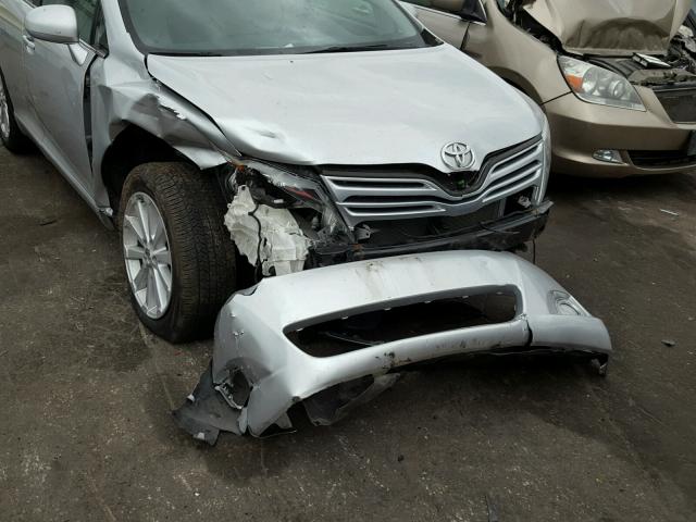 4T3ZA3BB0BU054899 - 2011 TOYOTA VENZA BASE GRAY photo 9