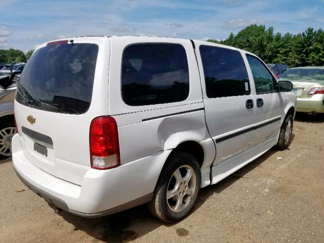 1GBDV13177D127686 - 2007 CHEVROLET UPLANDER I 白色 照片 4