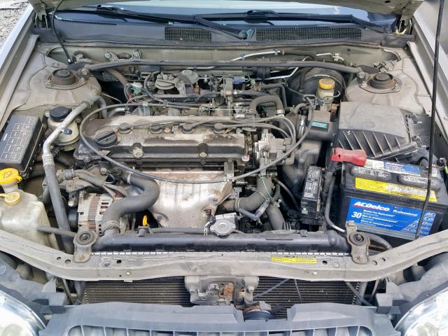 1N4DL01AX1C147268 - 2001 NISSAN ALTIMA GXE TAN photo 7