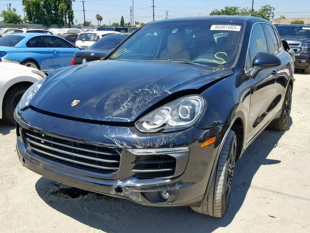 WP1AB2A22JLA61195 - 2018 PORSCHE CAYENNE S BLUE photo 2