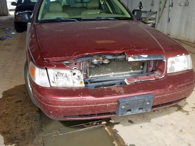 2FAFP74VX8X127653 - 2008 FORD CROWN VICT MAROON photo 9