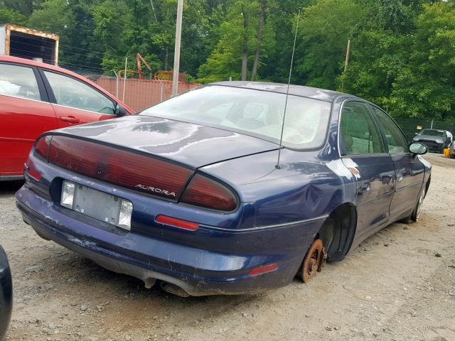 1G3GR62CXW4115740 - 1998 OLDSMOBILE AURORA BLUE photo 4