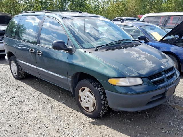 2B4GP453XTR786370 - 1996 DODGE CARAVAN SE GREEN photo 1