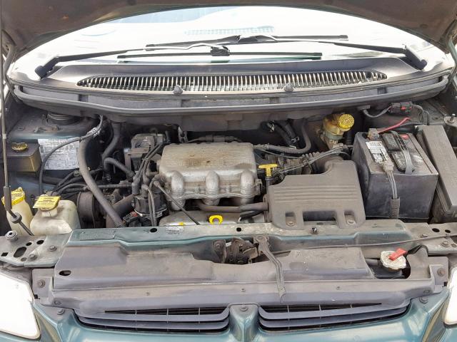 2B4GP453XTR786370 - 1996 DODGE CARAVAN SE GREEN photo 7