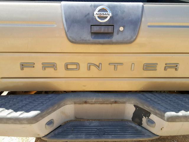 1N6ED29X12C337796 - 2002 NISSAN FRONTIER C GOLD photo 9