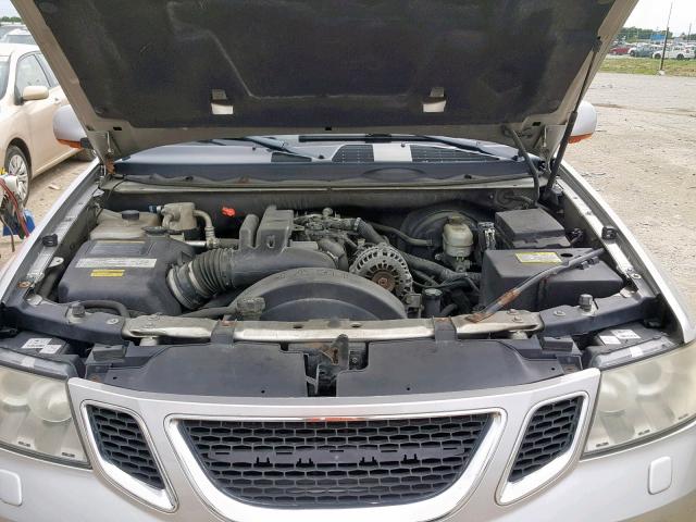 5S3ET13M852801010 - 2005 SAAB 97X SILVER photo 7