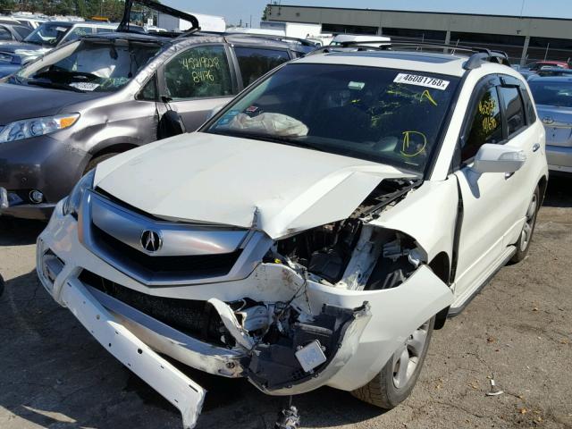 5J8TB18568A002226 - 2008 ACURA RDX TECHNO WHITE photo 2