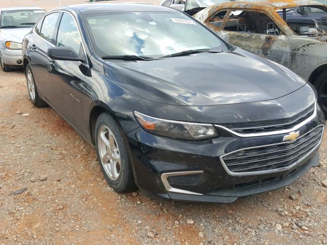 1G1ZB5ST9HF195037 - 2017 CHEVROLET MALIBU LS 黑色 照片 1