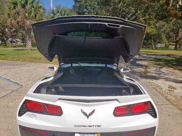 1G1YB2D79E5122570 - 2014 CHEVROLET CORVETTE S WHITE photo 10