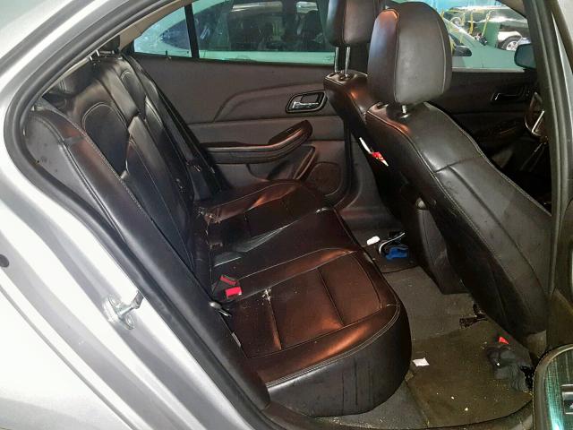 1G11F5SL2FF323987 - 2015 CHEVROLET MALIBU LTZ ვერცხლისფერი ფოტო 6