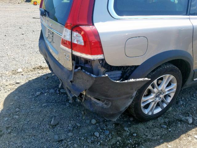 YV4612NK0G1252989 - 2016 VOLVO XC70 T5 SILVER photo 9