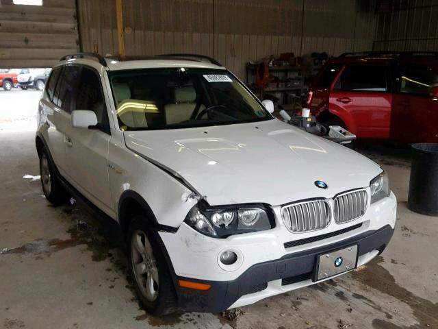 WBXPC93477WF10500 - 2007 BMW X3 3.0SI WHITE photo 1