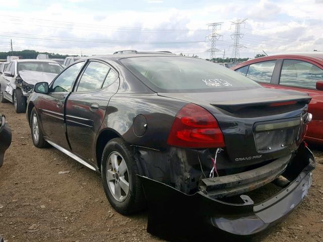 2G2WP552081185250 - 2008 PONTIAC GRAND PRIX BROWN photo 3